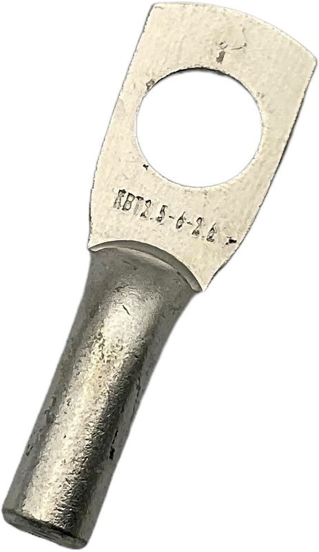 ТМЛ 2.5-6-2.6, Наконечник медный луженый