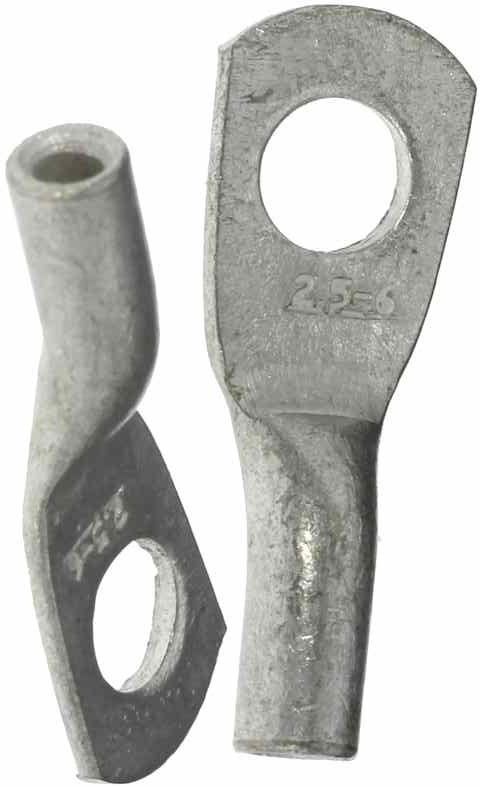 ТМЛ 2.5-6-2.6, Наконечник медный луженый