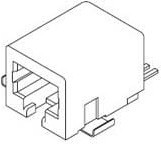 44144-0014, Modular Connectors / Ethernet Connectors 6/4CKT FLUSH SMT MOD JK 542PLT 441440014 44144-0014, Modular Connectors / Ethernet Connectors 6/4CKT FLUSH SMT MOD JK 542PLT 441440014
