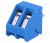 TB-5.0-K45-2/BL, Зажимная рейка для печатных плат, угловой 45°, 5мм, на PCB, 16А TB-5.0-K45-2/BL, Зажимная рейка для печатных плат, угловой 45°, 5мм, на PCB, 16А
