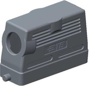 T1330240121-000, Heavy Duty Power Connectors Low Construction PG21 Side Entry Grey T1330240121-000, Heavy Duty Power Connectors Low Construction PG21 Side Entry Grey