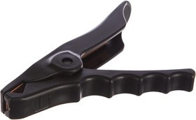 000000047, зажим Крокодил Т-21 черный 000000047, зажим Крокодил Т-21 черный