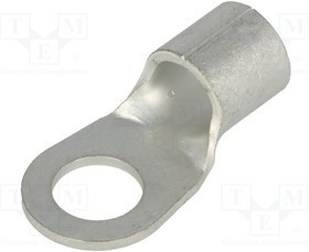 GS10-35, Наконечник: кольцевой, M10, 25-35мм2, обжим, на провод, луженые