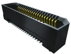 ERF8-025-01-L-D-RA-L-TR, Board to Board & Mezzanine Connectors 0.80 mm Edge Rate Rugged High Speed Socket, Right-Angle ERF8-025-01-L-D-RA-L-TR, Board to Board & Mezzanine Connectors 0.80 mm Edge Rate Rugged High Speed Socket, Right-Angle