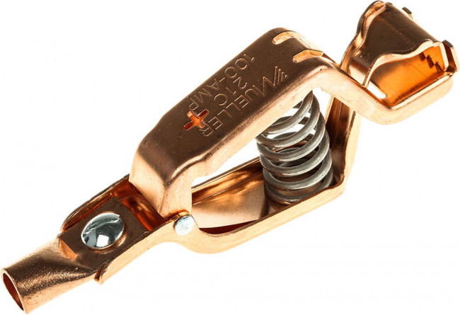 BU-21CPS, Test Clips Plus Battery Copper Clip - 100 Amp