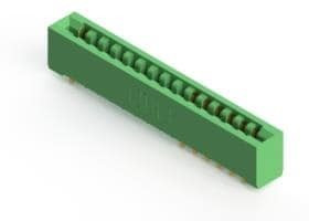 307-030-520-201, Standard Card Edge Connectors 30 POS .156" x .200" GREEN
