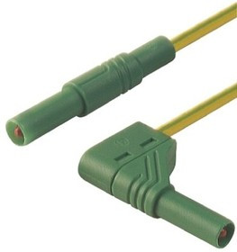 934083188, lead, 32A, 1000V ac/dc, Green, Yellow, 1m Lead Length
