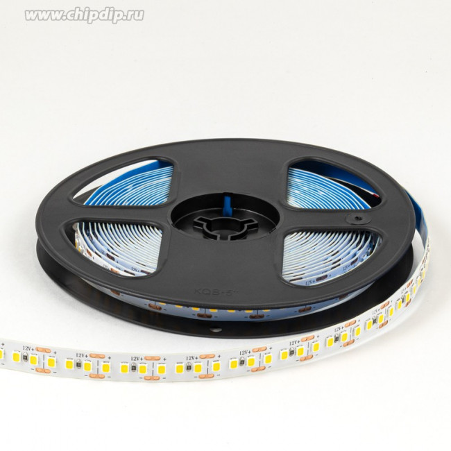 LSE-262 Светодиодная лента 12В, 14,4Вт/м, smd2835, 180д/м, IP20, 19Лм/чип, подложка 10мм, 5м, 3000К.
