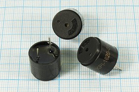 Излучатель звука пьезоэлектрический со встроенным генератором (1.5~12)В, 16x14мм, 85дБ/5В згп 16x14\