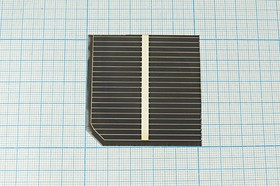 Солнечный элемент 51.5x51.5мм, №6445 бат солнеч 0,47В\0,6А\ 51,5x51,5\\\элемент