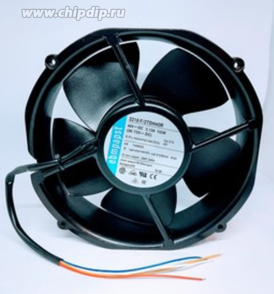 Вентилятор Ebmpapst 2218F/2TDH40R 48V 2.15A 4pin 220x50