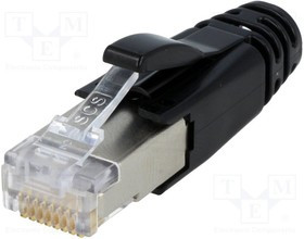 SS-39200-022, Вилка, RJ45, PIN: 8, экранированный, Конф: 8p8c, на провод