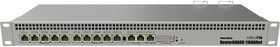 Сетевое оборудование MikroTik RB1100AHx4 Dude Edition Ethernet-маршрутизатор, в стойку, 13x 1G Ethernet, 2x SATA3, 2x M.2