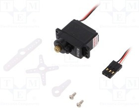 OKY8056, Двигатель: сервомеханизм, 4,8-6ВDC, micro, аналоговый, 15г, металл OKY8056, Двигатель: сервомеханизм, 4,8-6ВDC, micro, аналоговый, 15г, металл