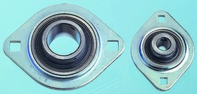 2 Hole Flange Bearing Unit, SLFL16, 16mm ID