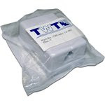 TWT-SS1-12-WH, Розетка настенная телефонная, 1 порт RJ12, белая, винтовая, SS1-12-WH