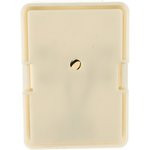 TWT-SS1-12-WH, Розетка настенная телефонная, 1 порт RJ12, белая, винтовая, SS1-12-WH