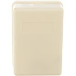 TWT-SS1-12-WH, Розетка настенная телефонная, 1 порт RJ12, белая, винтовая, SS1-12-WH