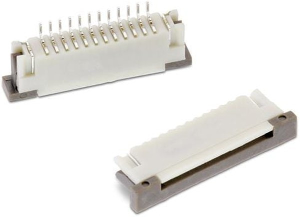 68611614122, 686 1mm Pitch 16 Way Straight FPC Connector