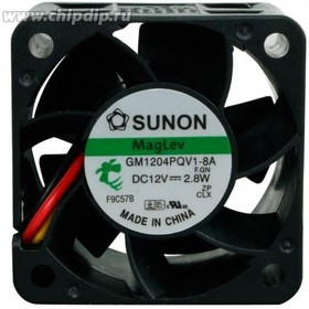 Вентилятор Sunon GM1204PQV1-8A 40x28 12v 2,8W 3pin