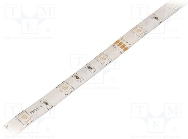 OPRGB5060-6012EG, Лента LED, RGB, 5060, 12В, LED/м: 60, 10мм, белая PCB, 120°, 14,4Вт/м