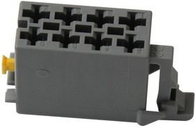 963120-1, Корпус Автомобильного Разъема, Junior Timer, Гнездо, 8 вывод(-ов)