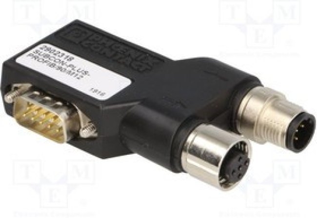 PROFIB/90/M12, Разъем D-Sub; PIN: 9; угловой 90°; Версия: Profibu