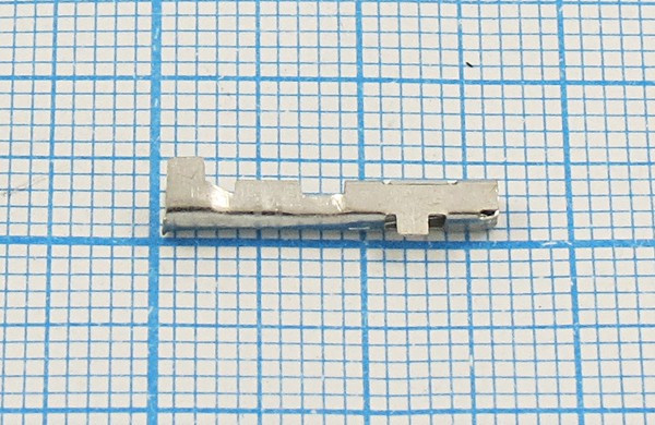 Контакты к автомобильным разъемам DJ621A-1.2A; №14056 клемма гн 1,2x0,6\0,25\S0,3-0,5\лат луж\\\\