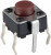EVQPBG05R, Микропереключатель TACT, SPST-NO, Пол: 2, 0,2A/15ВDC, THT, нет