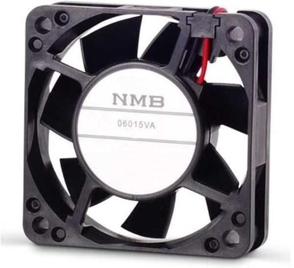 06015VA-12P-AT-00, DC Fans DC Tubeaxial Fan, 60x60x15mm, 12VDC, 19.4CFM, Rib Mount, 3 Wire, Tachometer