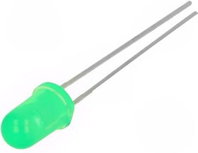 LTL2R3KGD-EM, Standard LEDs - Through Hole Thru-Hole Lamp 5mm Grn 571nm 30Deg