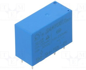 SMI-SH-112L, Реле: электромагнитное; SPDT; Uобмотки: 12ВDC; Iконтакт.макс: 12А