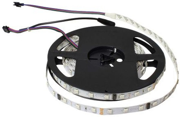 F10-RGBD-12-48-20-FP, 12V dc RGB LED Strip Light, 5m Length F10-RGBD-12-48-20-FP, 12V dc RGB LED Strip Light, 5m Length