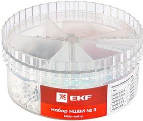Набор НШВИ №3 (0.25-1кв.мм) PROxima EKF nabor-nshvi-3