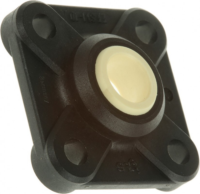 4 Hole Flange Bearing Unit, EFSM-10, 10mm ID 4 Hole Flange Bearing Unit, EFSM-10, 10mm ID