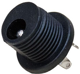 L-KLS1-DC-022A-2.5, штыревой 2.5мм (П) на блок / DJK-03B (разъем + гайка) (L-KLS1-DC-022A-2.5)