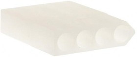 0003091042, Conn Housing RCP 4 POS 5.03mm Crimp ST Cable Mount Natural Bag