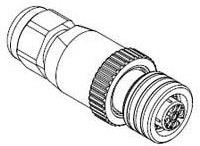 120085-0012, Разъем Кабеля, BRAD, Ultra-Lock 120085 Series, M12, Female, 5 Positions, Гнездо для Пай