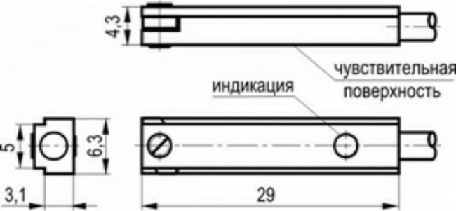 Выключатель магниточувствительный бесконтактный MS FE8A-41-L 07-00033554