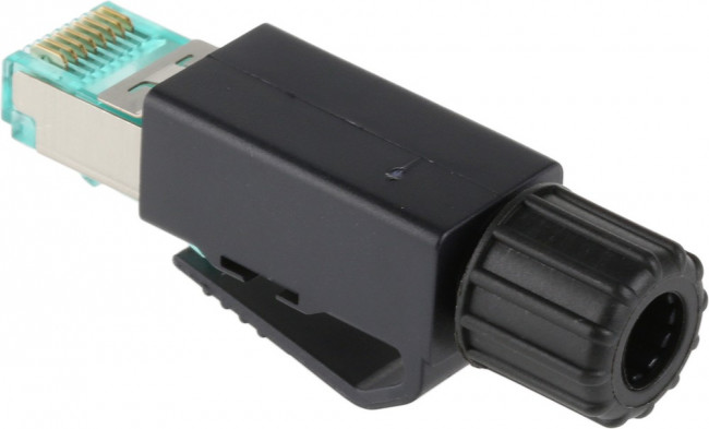 09451511520, Вилка, RJ45, PIN: 8, Кат: 6a, экранированный, Конф: 8p8c, 28AWG-24AWG