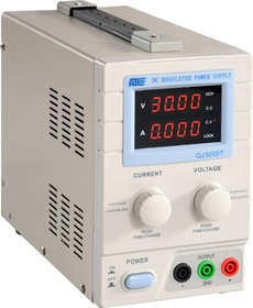 QJ3005T, Источник питания, 0-30V-5A 2xLCD