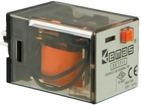 Реле на 8 выводов 220 В АС 2 переключающих контакта RE1P08AC220