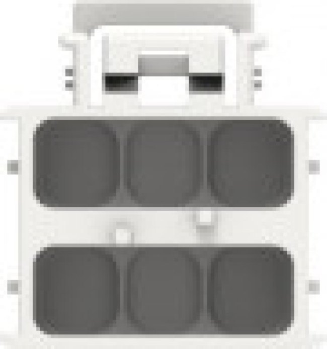 1-2336229-6, Housing, 6 Way, 15A, Power Versa-Lock 5.0, 600 V ac