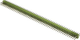 5-826942-0, AMPMODU MOD II Series Straight Through Hole Pin Header, 100 Contact(s), 2.54mm Pitch, 2 Row(s)