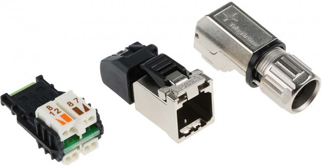 J00026A4001, Вилка; RJ45; PIN: 8; Кат: 6a; экранированный,с защитной крышкой J00026A4001, Вилка; RJ45; PIN: 8; Кат: 6a; экранированный,с защитной крышкой