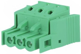 FKC2.5/3-5.08, Разъемный клеммник, Ш.контактов: 5,08мм, Кол-во полюс: 3, прямой
