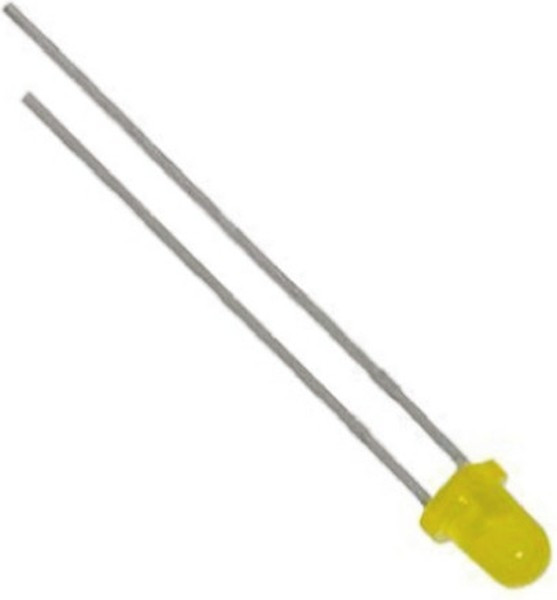 L-7104YD, LED; 3mm; yellow; 8?15mcd; 50°; Front: convex; 1.95?2.4V L-7104YD, LED; 3mm; yellow; 8?15mcd; 50°; Front: convex; 1.95?2.4V