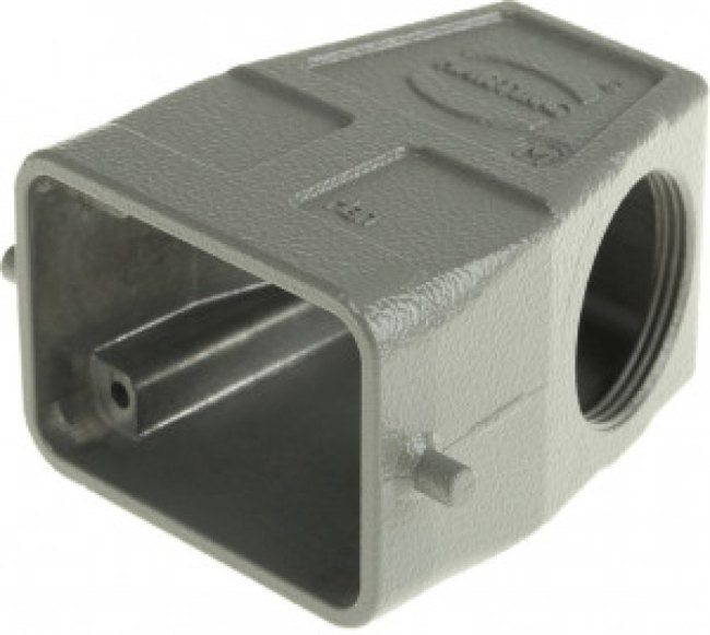 19300060547, Heavy Duty Power Connectors HAN 6B M32 SIDE ENT METAL HOOD