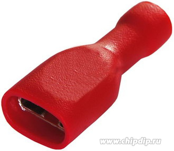 49620, Разъем кабельный плоский полностью изолированный «мама» РППИ-М 1.5-(6.3) серия ПРОФИ (КВТ) 49620, Разъем кабельный плоский полностью изолированный «мама» РППИ-М 1.5-(6.3) серия ПРОФИ (КВТ)