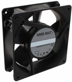 4715FS-12T-B50-D00, AC Axial Fan, серия 4715FS, 115V, Square, 119 мм, 38 мм, Качения, 110 фут³/мин